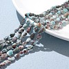 Natural Larimar Beads Strands X-G-D0002-B38-1