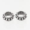 Rondelle Tibetan Silver Spacer Beads AB30-NF-3