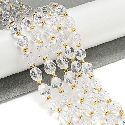 Natural Quartz Crystal Beads Strands G-N342-47-1