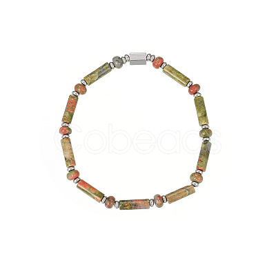 Natural Unakite Bracelet for Women MZ0703-2-1