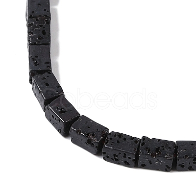 Natural Lava Rock Beads Strands G-A234-B02-01-1