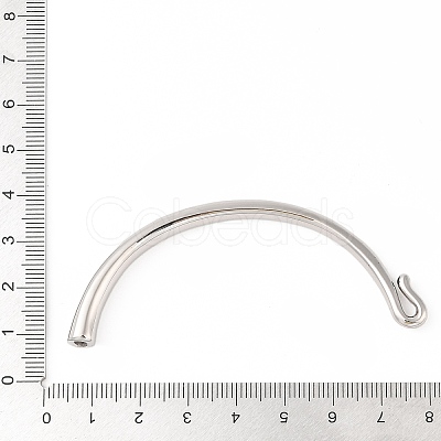 Non-Tarnish 304 Stainless Steel Hook and S-Hook Clasps STAS-U006-01B-P-1