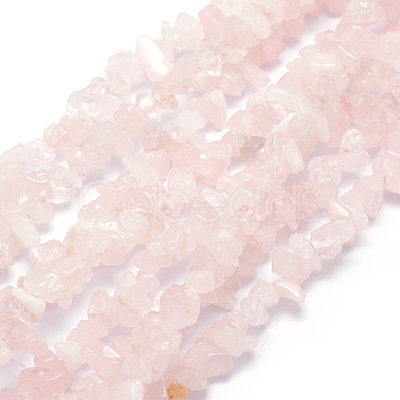 Natural Rose Quartz Beads Strands G-P332-63-1