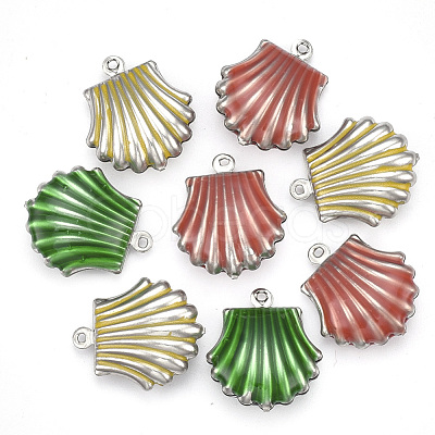 304 Stainless Steel Pendants STAS-T039-09A-1