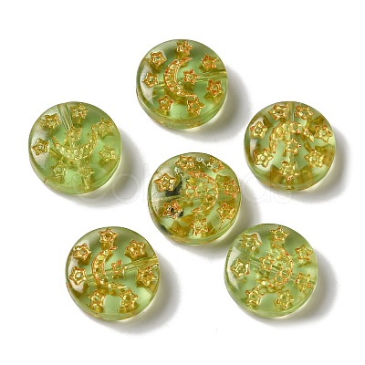 Transparent Lampwork Beads LAMP-P065-04A-12-1