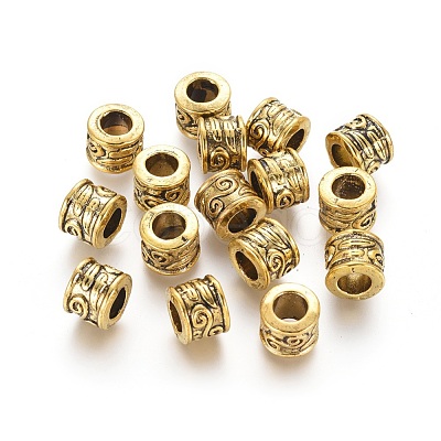 Large Hole Beads GLF11539Y-1