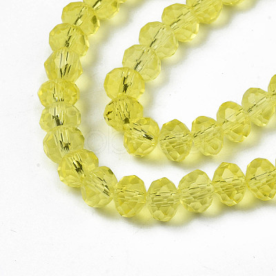 Glass Beads Strands EGLA-A034-T6mm-D29-1