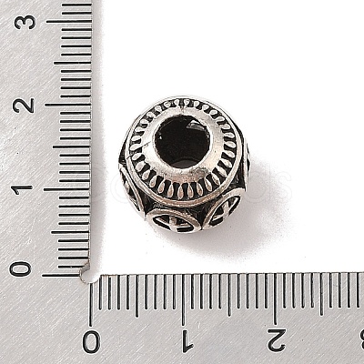 Tibetan Style Alloy European Beads TIBE-Q090-04AS-1