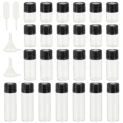 PandaHall Elite Mini Glass Spray Bottles MRMJ-PH0001-49A-1