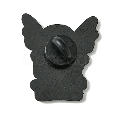 Black Alloy Brooches JEWB-O013-05D-EB-1