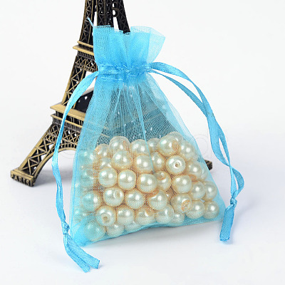 Organza Gift Bags with Drawstring X-OP-R016-7x9cm-17-1