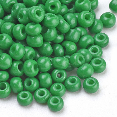 Baking Paint Glass Seed Beads SEED-Q025-3mm-L02-1