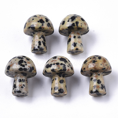 Natural Dalmatian Jasper GuaSha Stone X-G-N0325-02F-1