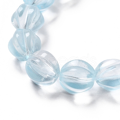 Transparent Glass Beads Strands GLAA-F114-02B-07-1