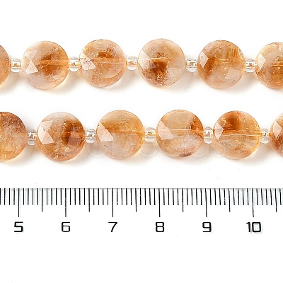 Natural Citrine Bead Strands G-C116-A01-01-1