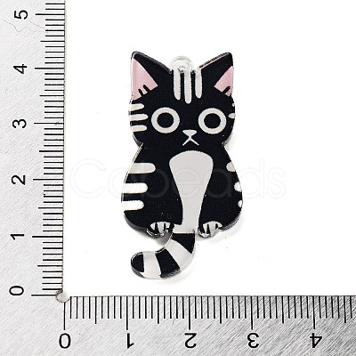 Acrylic Pendants OACR-B023-01C-15-1