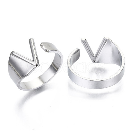 Alloy Cuff Finger Rings RJEW-S038-195V-P-NR-1