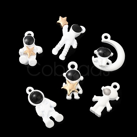 Baking Painted Alloy Pendants FIND-XCP0002-34-1