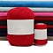 Hand-Woven Cashmere 3 Shares  Yarn, for Garments Scarves Sweater Shawl Hats, Red, 75g/skein