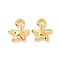 Ion Plating(IP) 304 Stainless Steel Charms, Starfish Charms, Golden, 13x10x2.5mm, Hole: 2.5mm