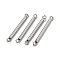 Tarnish Resistant 304 Stainless Steel Link Connectors, Column, Stainless Steel Color, 26x3x2mm, Hole: 1.8mm