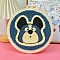 DIY Punch Embroidery Beginner Kits for Beginners, including Embroidery Fabric & Hoop & Yarn, Punch Needle Pen, Instruction, Dog, 200mm