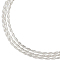 Silver Sterling Silver Wire, Twisted Rope Round, Silver, 1.3mm, about 1.64 Feet(0.5m)/pc