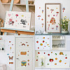 8 Sheets 8 Styles PVC Waterproof Wall Stickers DIY-WH0345-120-6