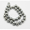 Non-Magnetic Synthetic Hematite Beads Strands G-D016-1-2