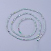 Natural Fluorite Beads Strands G-F619-01-3mm-2