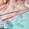 CHGCRAFT 36Pcs 3 Colors Transparent ABS Plastic Bed Sheet Grippers KY-CA0001-36-5