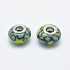 Handmade Polymer Clay European Beads CLAY-K002-C13-2