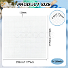 Square Plastic Canvas Sheets DIY-WH0504-117-2