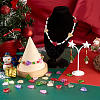 Cheriswelry DIY Christmas Tree Beads Jewelry Making Finding Kit GLAA-CW0001-06-9