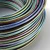 5 Segment Colors Round Aluminum Craft Wire AW-E002-2mm-B01-3