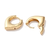 Teardrop Brass Hoop Earrings for Women EJEW-B056-13G-2