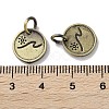 Tibetan Style Brass Pendants KK-M284-34AB-3