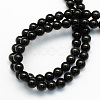 Natural Obsidian Round Beads Strands X-G-S156-8mm-2