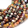 Natural Mixed Stone Bead Strands X-G-P075-31-10mm-1