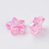 Eco-Friendly Transparent Acrylic Beads X-PL556-6-3