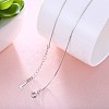 925 Sterling Silver Chain Necklaces NJEW-BB30141-20-2