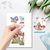 8 Sheets 8 Styles PVC Waterproof Wall Stickers DIY-WH0345-031-3