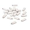 Non-Tarnish 304 Stainless Steel Charms STAS-P307-15A-P-1