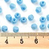 Baking Paint Glass Seed Beads SEED-A032-02G-4