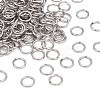 Non-Tarnish 304 Stainless Steel Jump Rings X-STAS-E482-15B-1