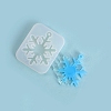 Christmas Theme DIY Snowflake Pendant Silicone Molds DIY-F114-30-6