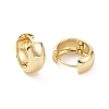 Brass Thick Hoop Earrings for Women EJEW-F303-04G-2