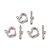 304 Stainless Steel Toggle Clasps STAS-L247-002P-1