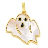 Halloween Theme Brass Enamel Pendants KK-S401-04G-A-1