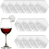 SUNNYCLUE Acrylic Mirror Wine Glass Charms AJEW-SC0002-53C-02-1